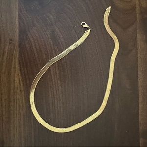 Gold Snake Chain Necklace 16’